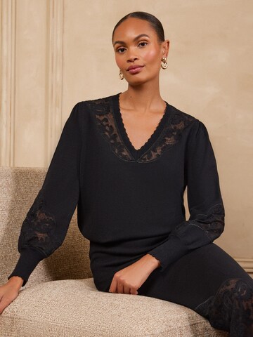 love & roses Trui in Zwart