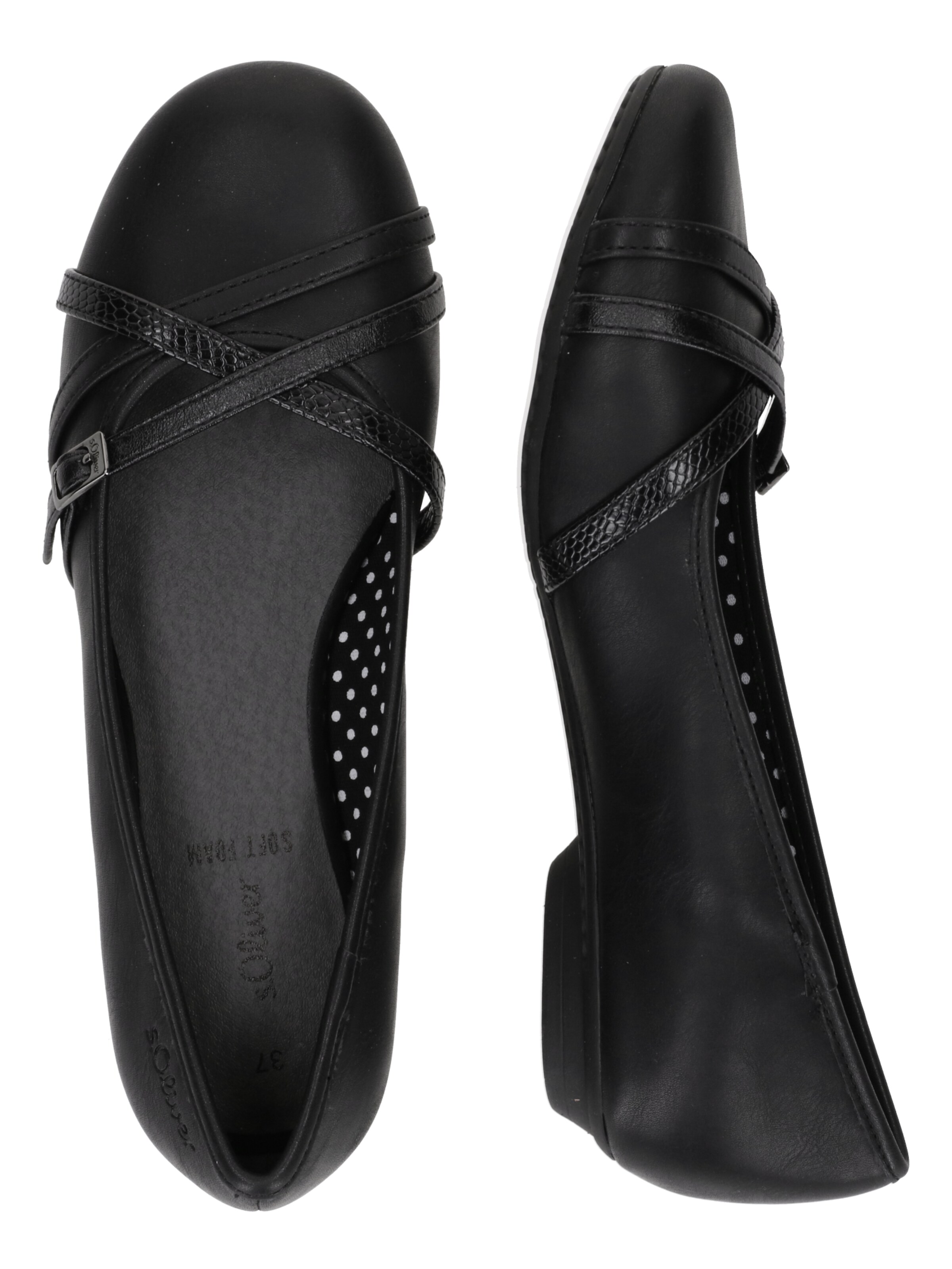 Ballerines s.Oliver en noir
