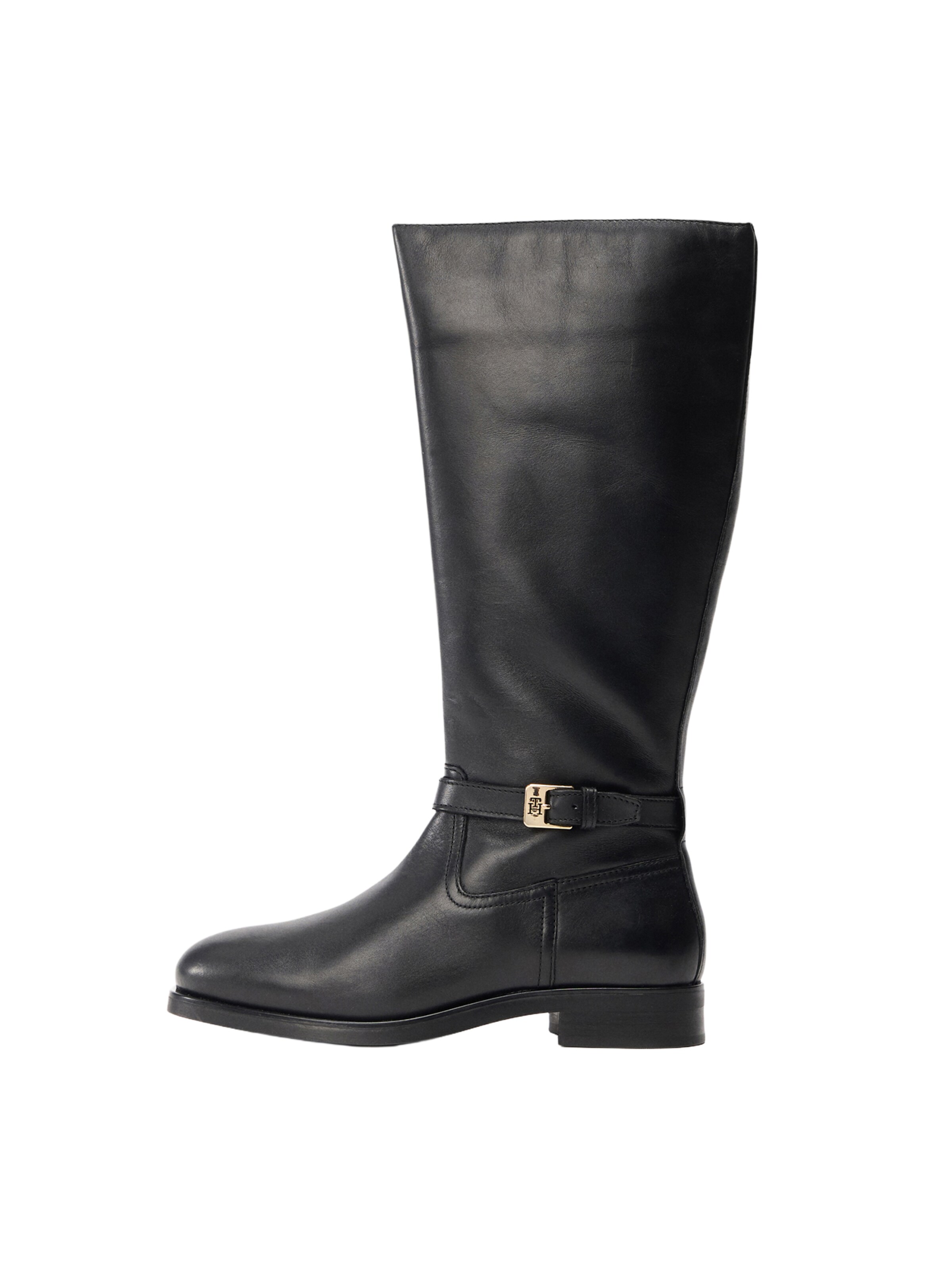 TOMMY HILFIGER Laarzen in Zwart: voorkant