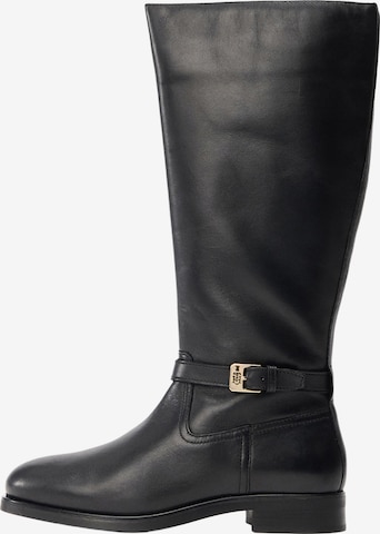 TOMMY HILFIGER Laarzen in Zwart: voorkant