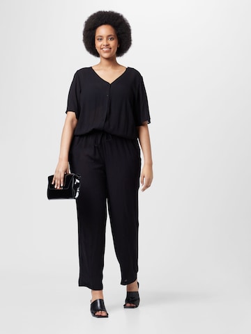 Zizzi Jumpsuit 'WISMA' in Schwarz