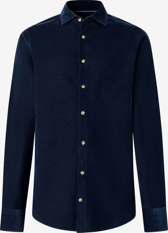 Hackett London Hemd in Blau: Vorderseite