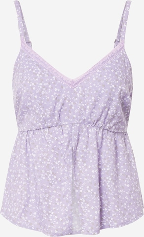 HOLLISTER Top in Purple: front