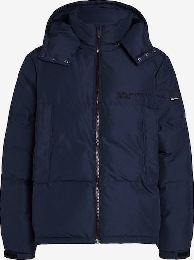 KARL LAGERFELD JEANS Talvitakki värissä tummansininen, Tuotenäkymä