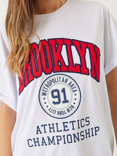 Bianco Lucci Shirt in Navy / Red / White, Item view