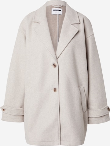 Manteau mi-saison Noisy may en gris : devant