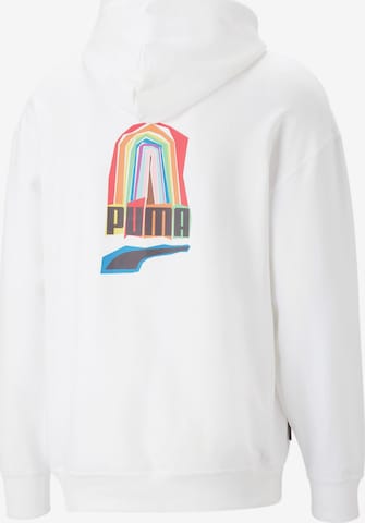 PUMA Sweatshirt 'Pride' in Weiß