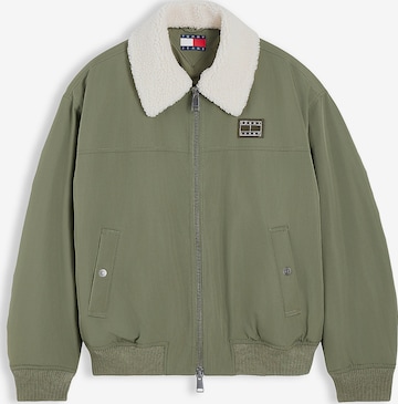Tommy Jeans - Casaco meia-estação em verde: frente