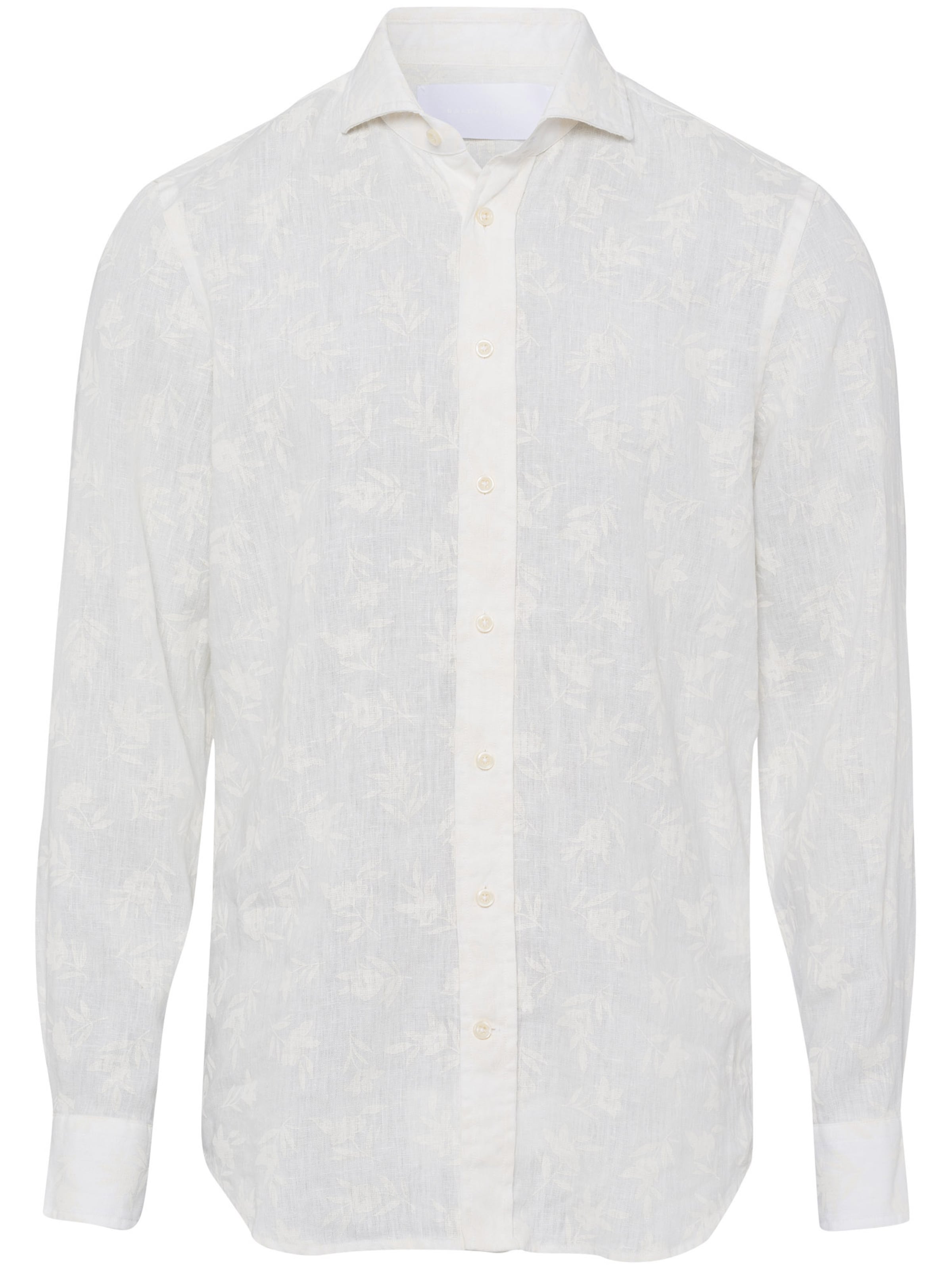 Baldessarini Slim fit Zakelijk overhemd in Beige: voorkant