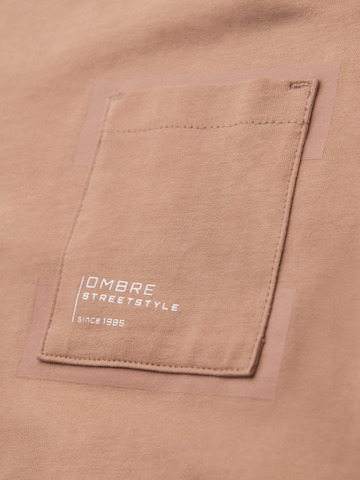 Ombre Shirt in Brown