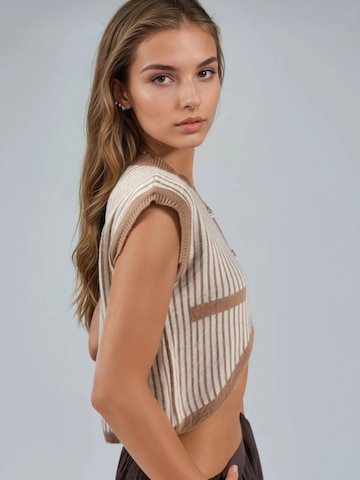 Haut 'Strickoberteile' My fashion en beige