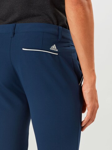 ADIDAS GOLF Regular Workout Pants in Blue