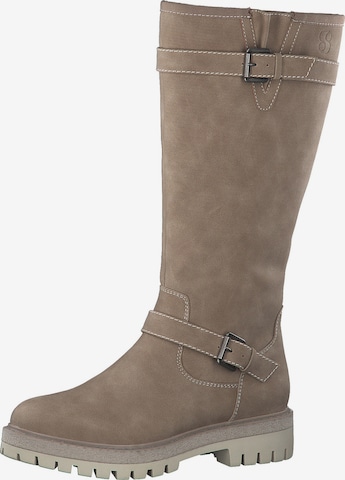 s.Oliver Boot in Grey: front