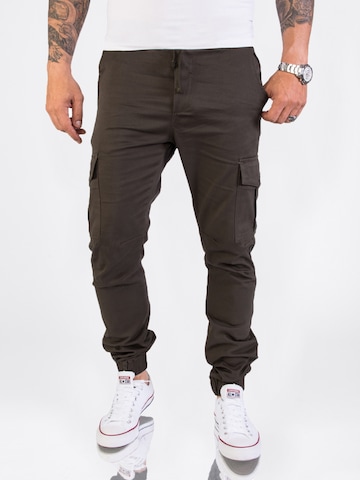 Rock Creek Tapered Cargohose in Grün: predná strana