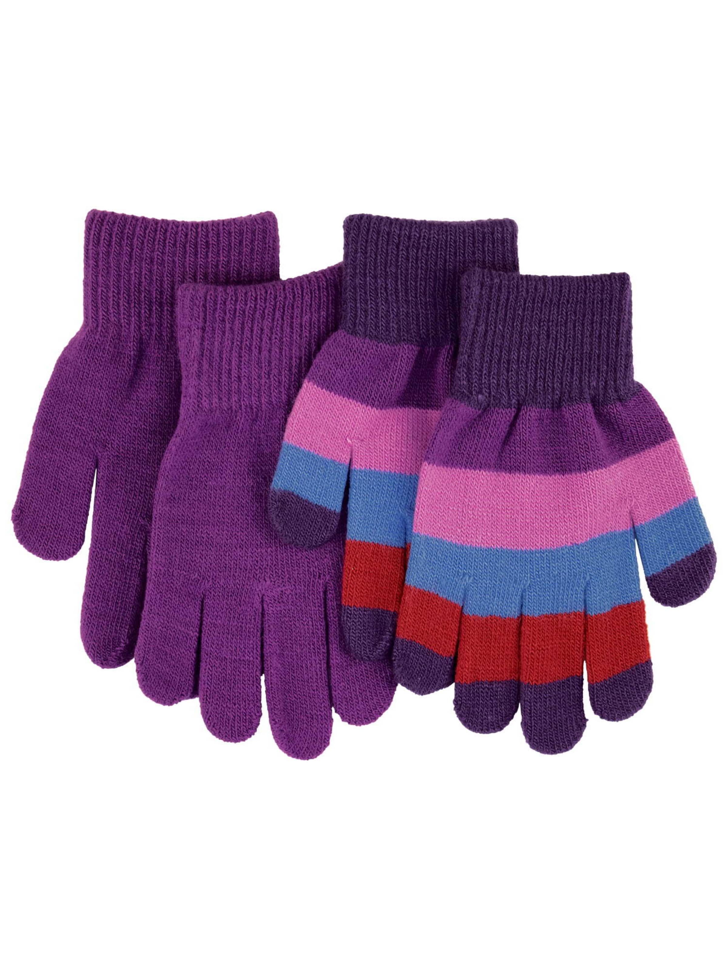 Villervalla Handschuhe in Lila: Vorderseite