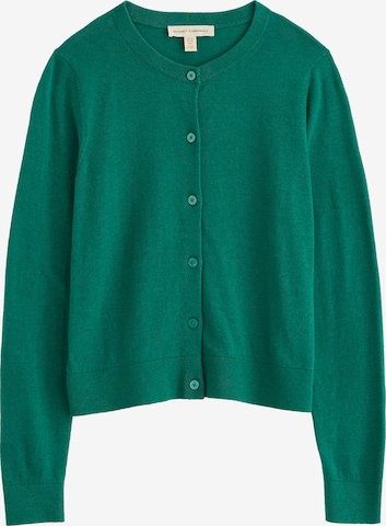 Cardigan 'Dancing Light' Seasalt Cornwall en vert : devant