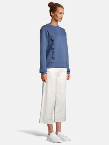 salzhaut Sweatshirt 'Schaopswulle' in Blauw