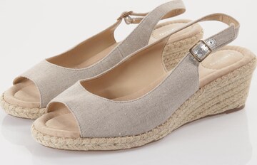 Lands‘ End Sandalen 41,5 in Beige: predná strana