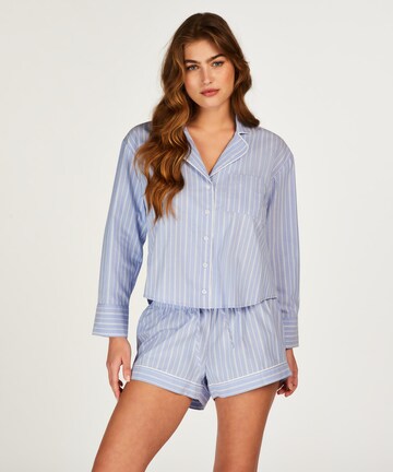 Hunkemöller Pyjamahose in Blau: Vorderseite
