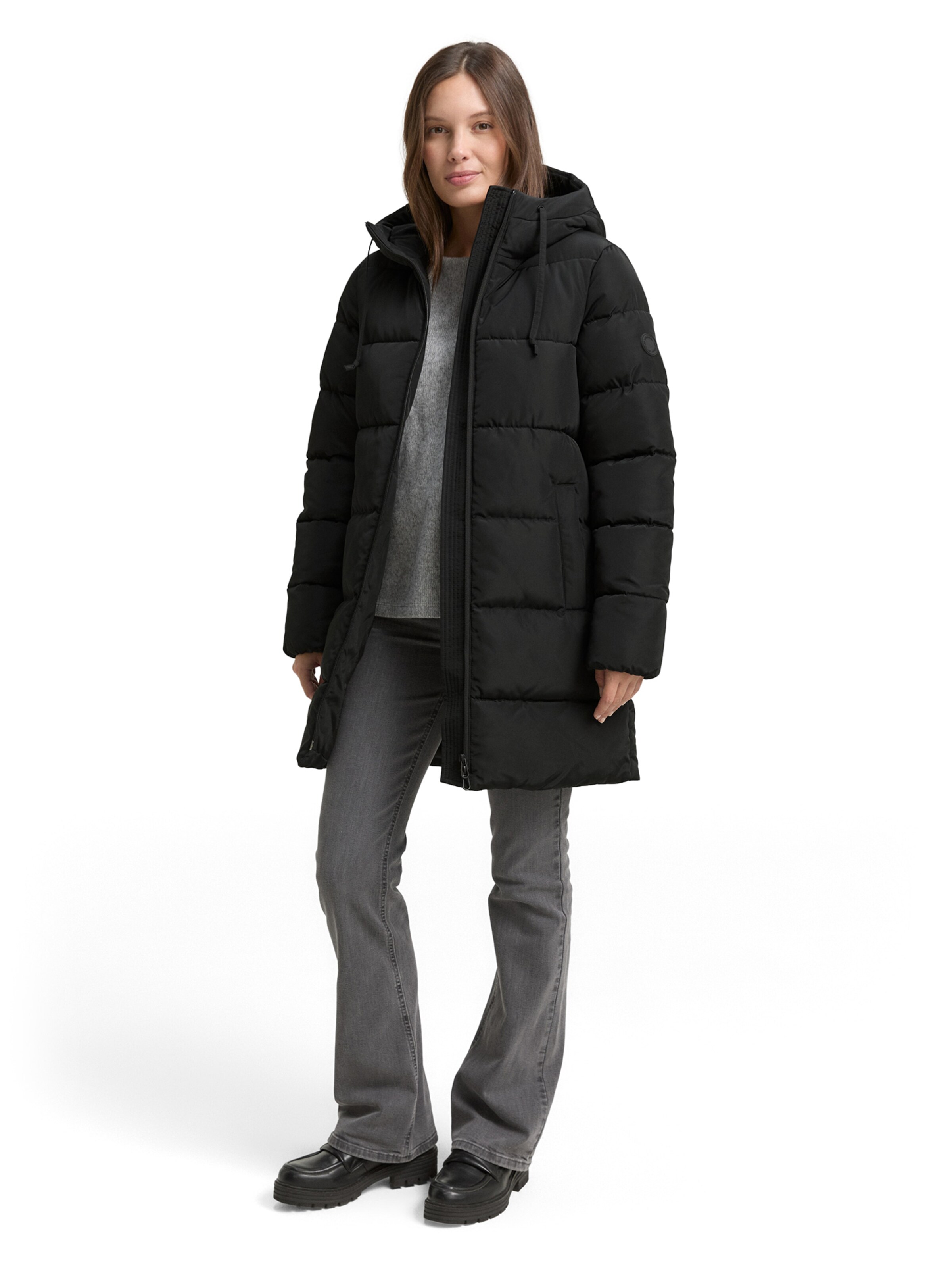 Manteau d’hiver TOM TAILOR en noir