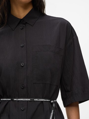 Chemisier KARL LAGERFELD JEANS en noir