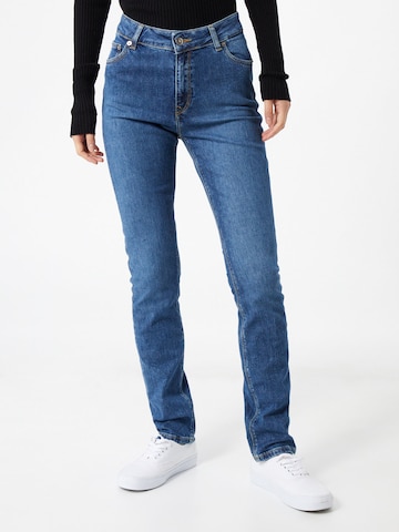 Coupe slim Jean 'SWAN' MUD Jeans en bleu : devant