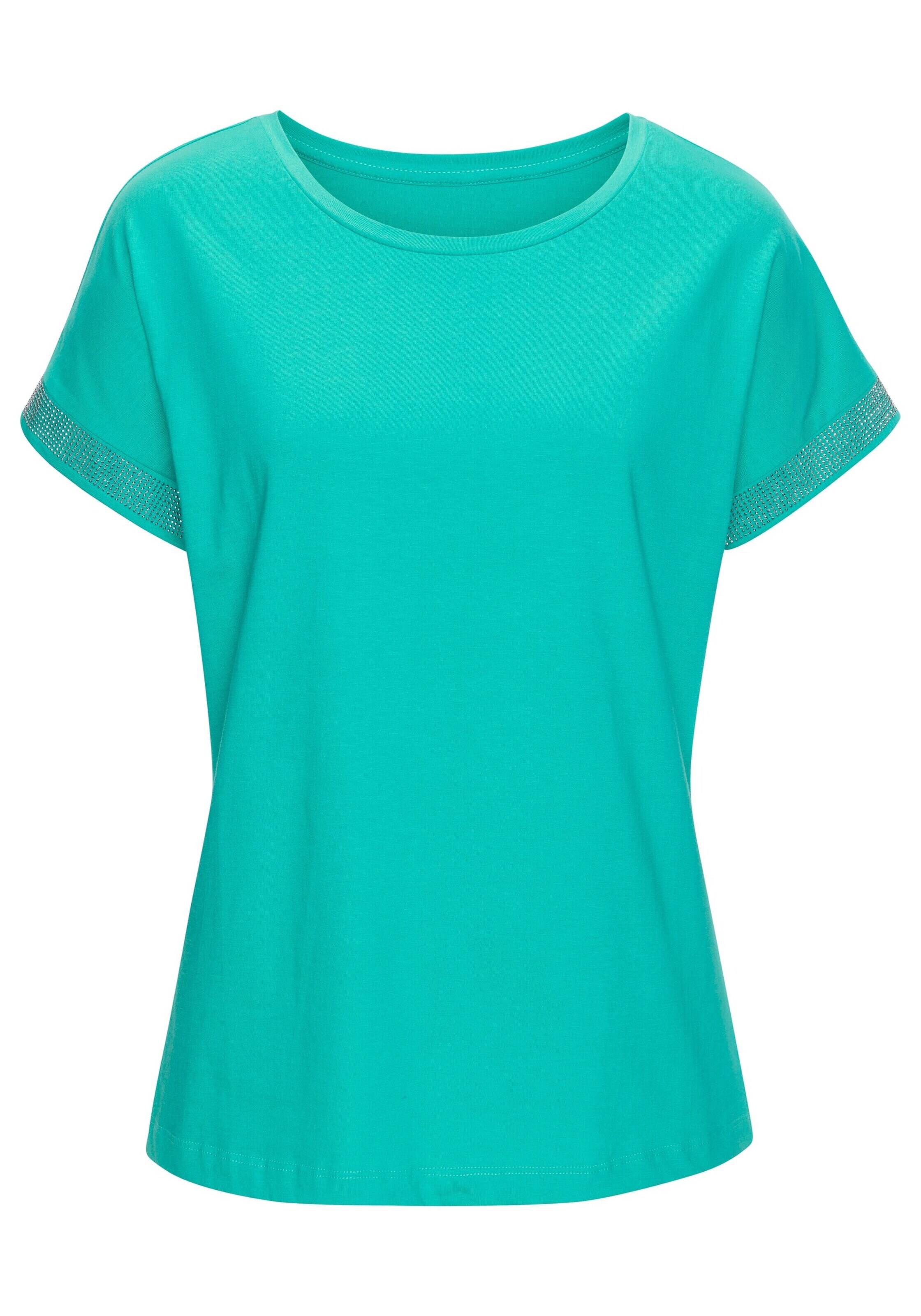 LASCANA Shirt in Green: front