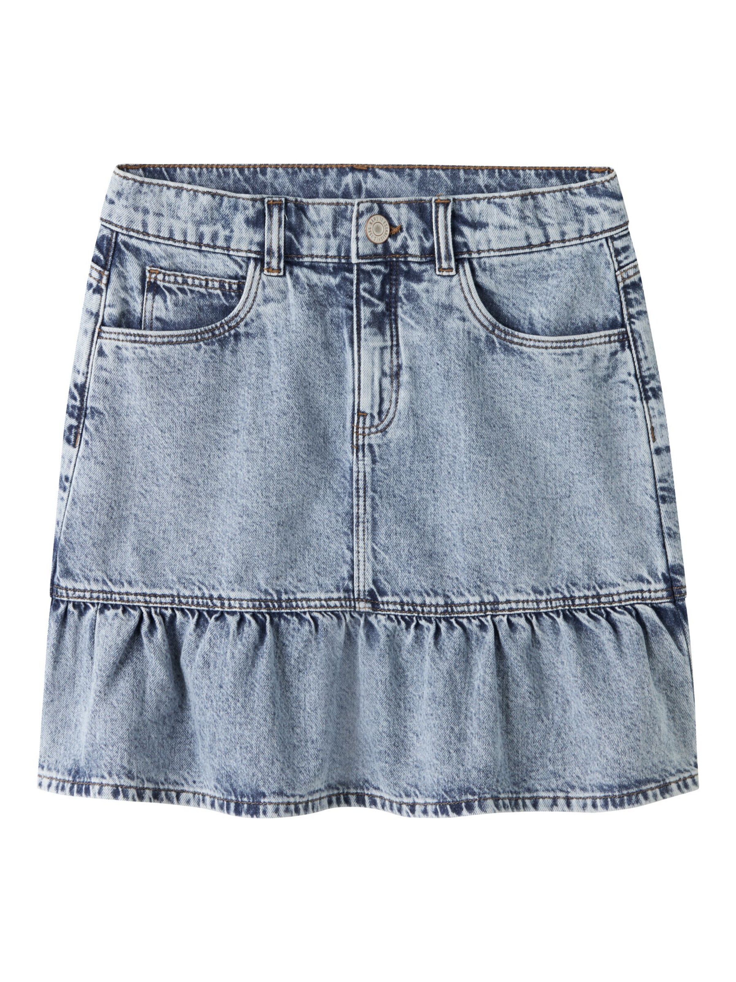 NAME IT Skirt in Blue: front