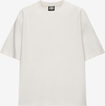 Pull&Bear Shirt in White: front