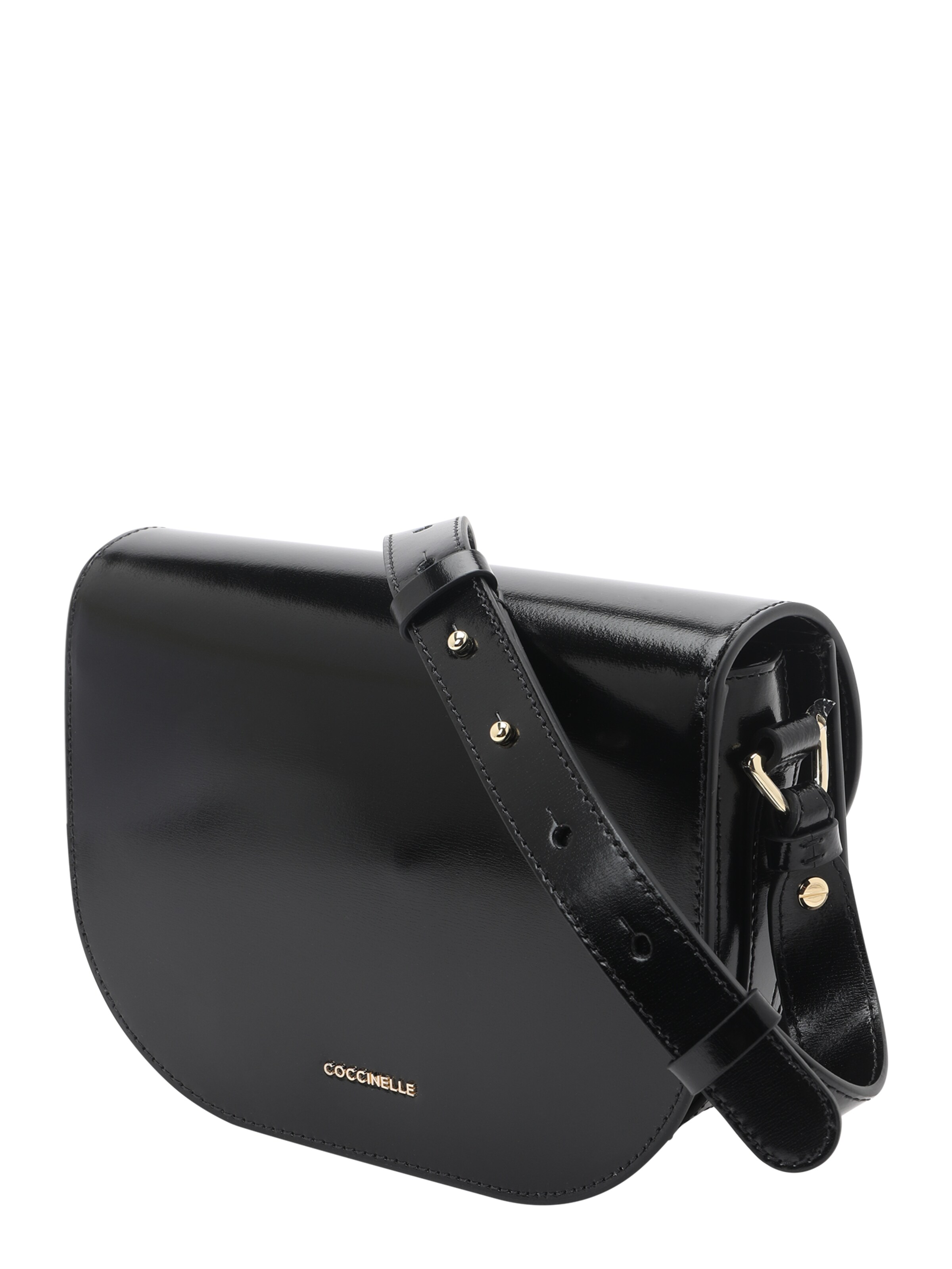 Coccinelle Schoudertas 'DEW' in Zwart