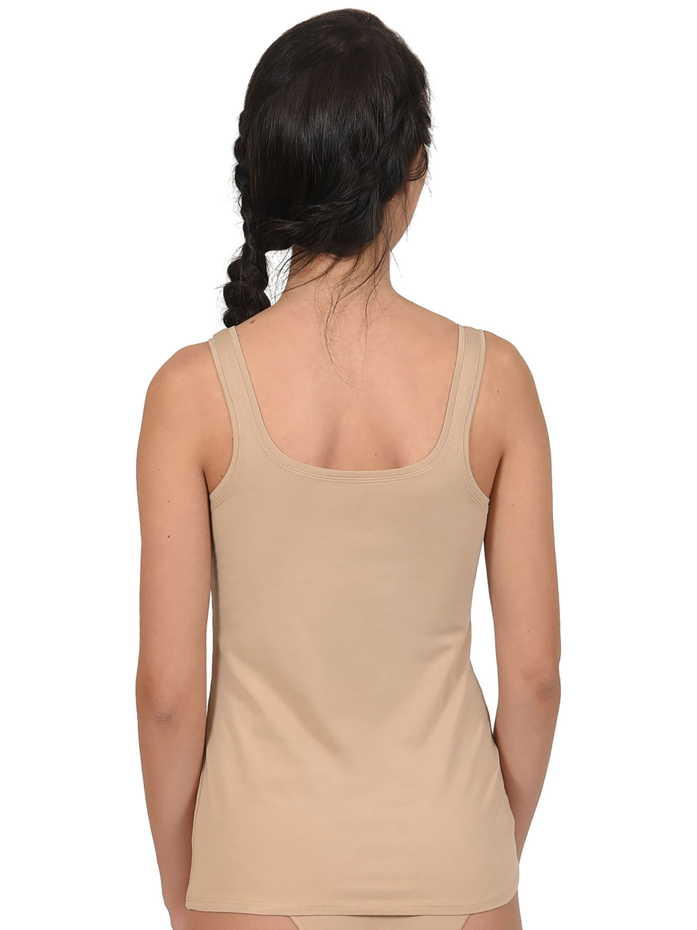 Lisca Undershirt 'Happyday' in Beige