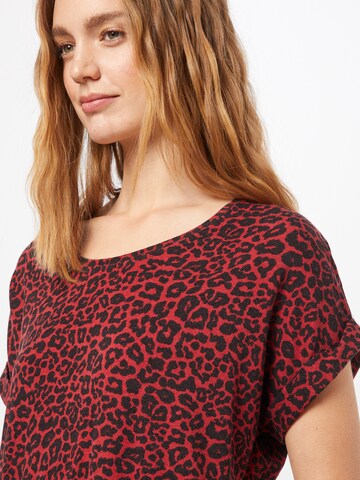 ONLY - Camiseta 'MOSTER' en rojo