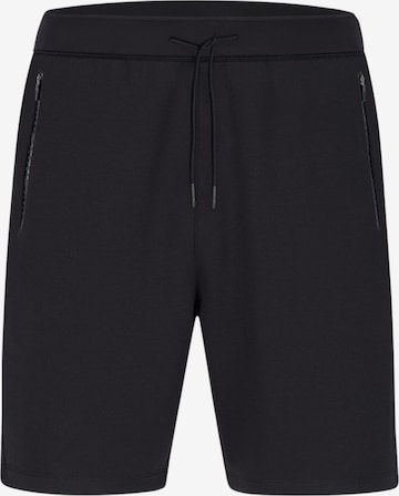 JAKO Workout Pants in Black: front