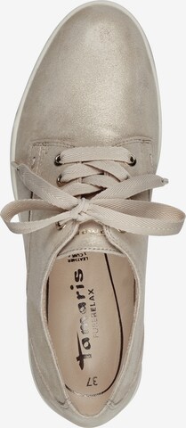 TAMARIS Veterschoen 'Pure Relax' in Beige