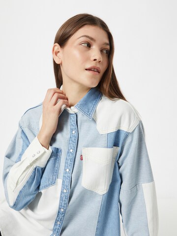 LEVI'S ® Bluse 'Donovan Western Shirt' in Blau