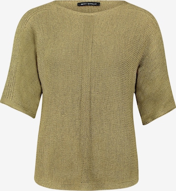 Betty Barclay Strickpullover kurzarm in Grün: Vorderseite