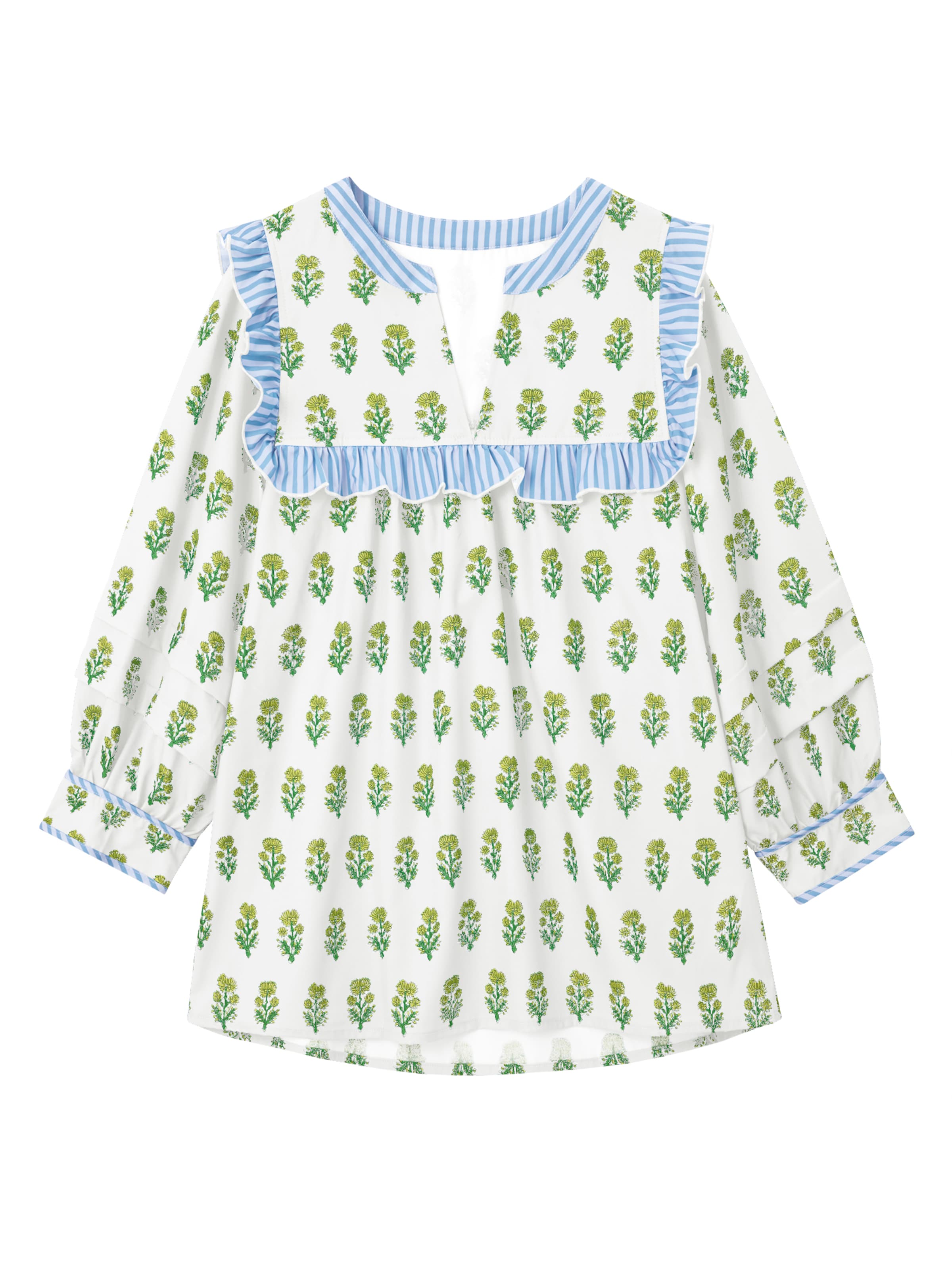 Imily Bela - Blusa en blanco: frente