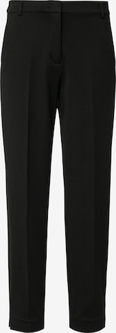 COMMA Regular Broek in Zwart: voorkant