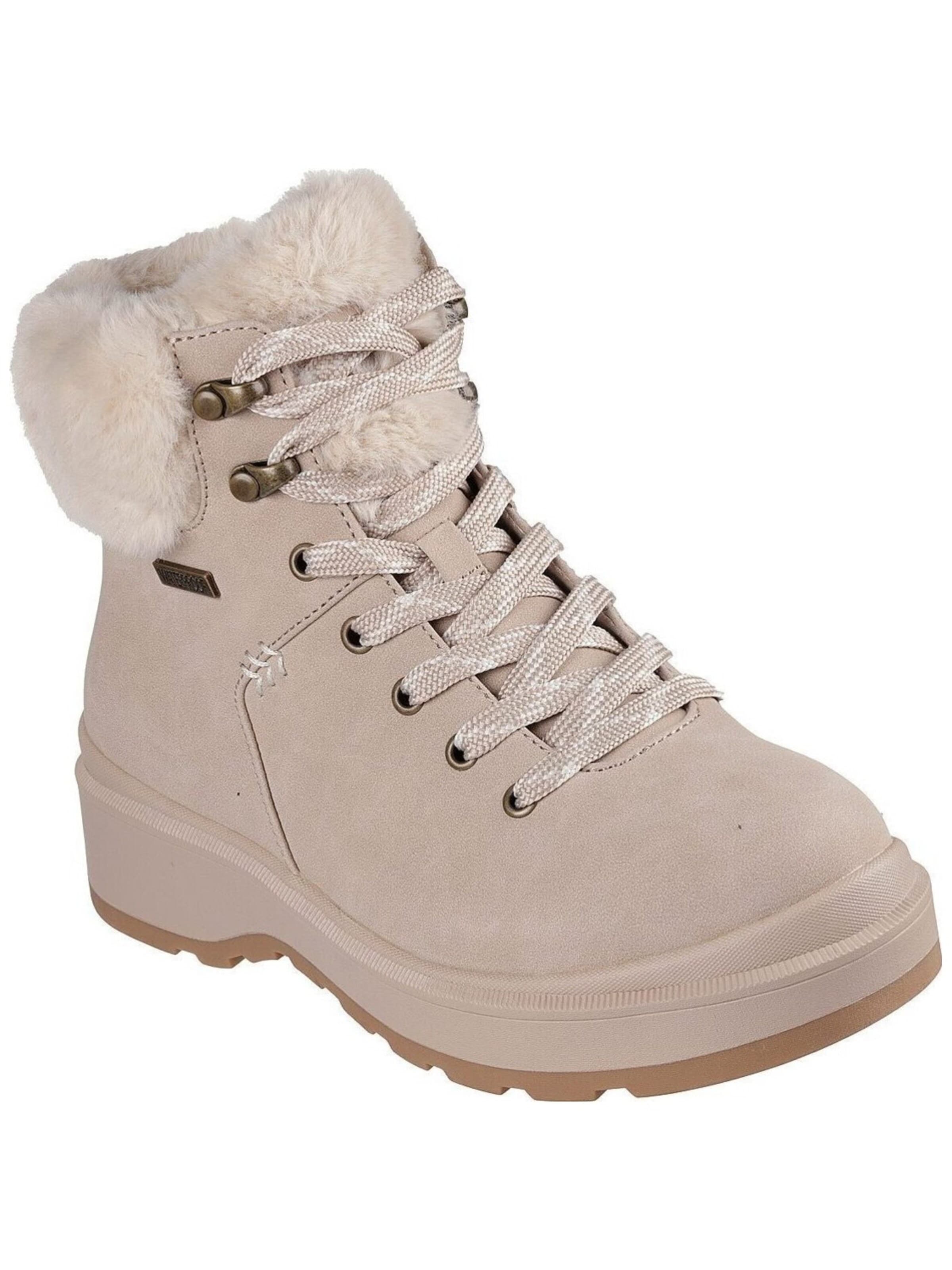 SKECHERS Boots 'Skechers Park City' in Beige: voorkant