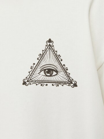 Felpa 'JJMystic' di JACK & JONES in bianco