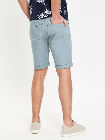 Threadbare Regular Shorts 'Sanky' in Blau