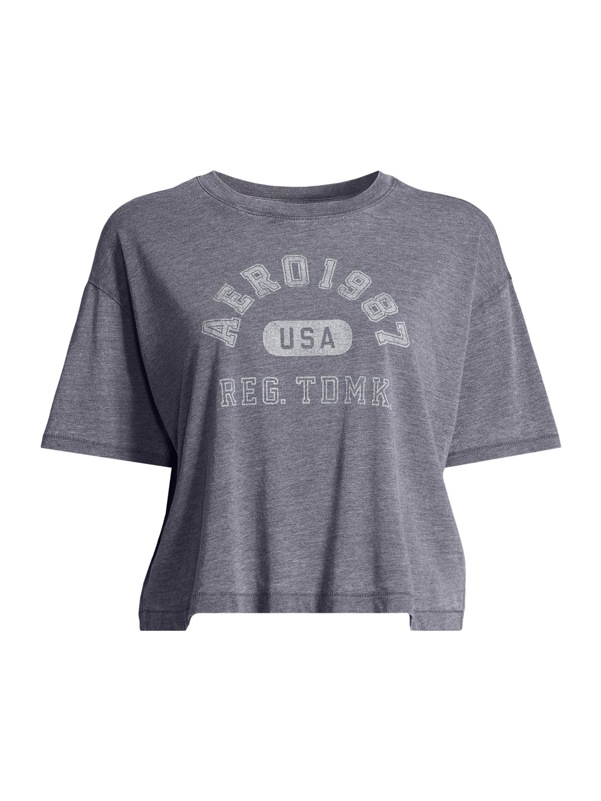 AÉROPOSTALE Tričko - Sivá: predná strana