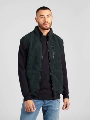 Gilet BLEND en vert : devant