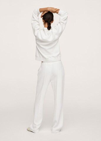 Sweat-shirt MANGO en blanc