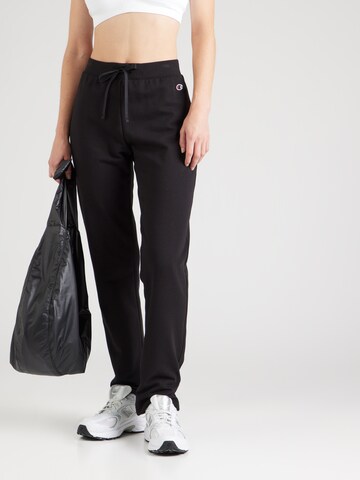 Champion Authentic Athletic Apparel - regular Pantalón en negro: frente