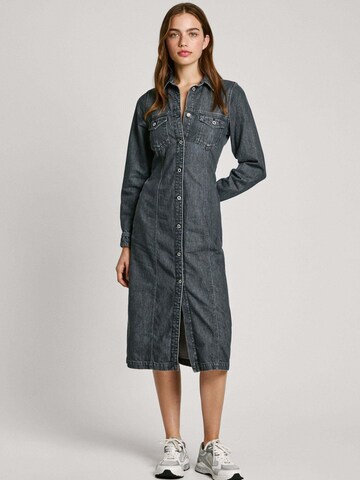 Pepe Jeans Kleid in Schwarz: Vorderseite