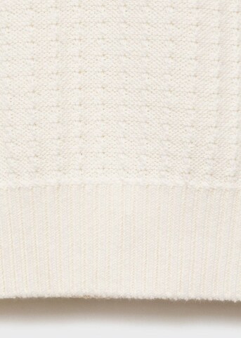 MANGO MAN Sweater 'Hondarra' in White