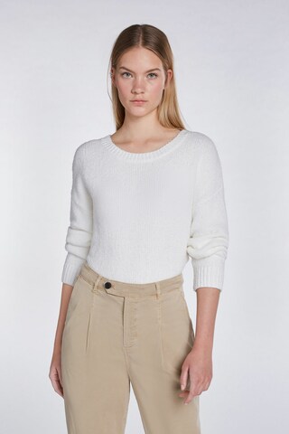 SET Sweater in White: front