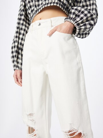 Tally Weijl Wide leg Jeans in White