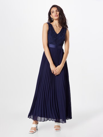 Coast Evening dress in Blue: front